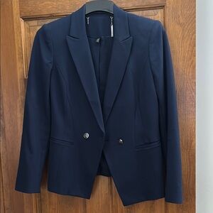 Elegant Navy Women's Blazer